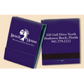 20 Strike Stock Color Reverse Print Matchbooks (White Ink & Purple Board)